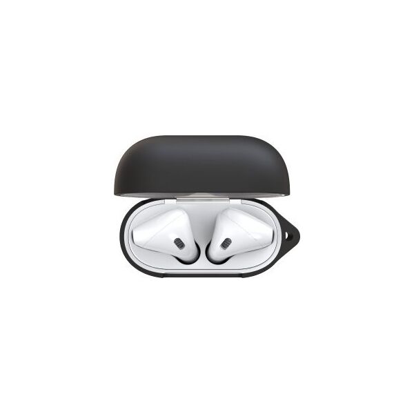 KeyBudz Elevate Keychain - silikonowe etui ochronne do AirPods 1/2 (black) 11866418 851173005602