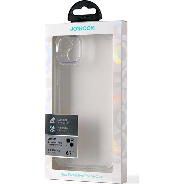 Joyroom Joyroom 14D Case etui do iPhone 14 Plus wytrzymały pokrowiec obudowa przezroczysty (JR-14D3) 11873331 6956116731779