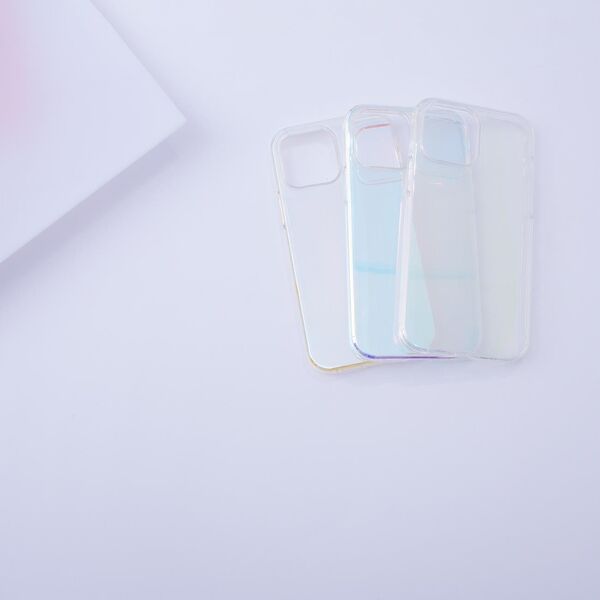Hurtel Aurora Case etui do iPhone 12 żelowy neonowy pokrowiec niebieski 11873562 9145576253304