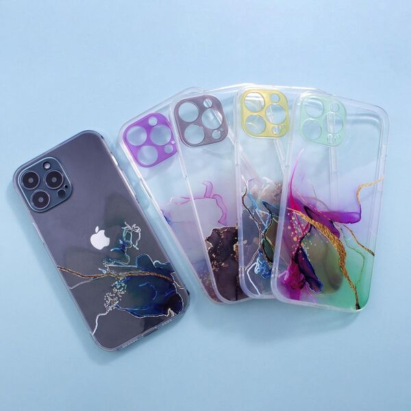 Hurtel Marble Case etui do Xiaomi Redmi Note 11 żelowy pokrowiec marmur różowy 11873571 5907769311376
