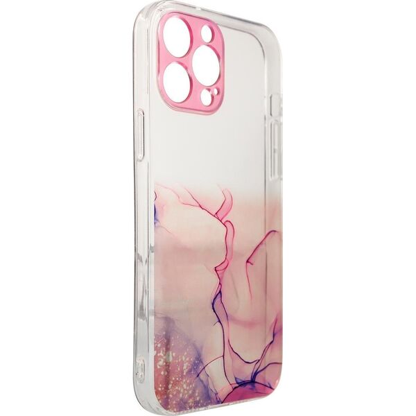 Hurtel Marble Case etui do Xiaomi Redmi Note 11 żelowy pokrowiec marmur różowy 11873571 5907769311376