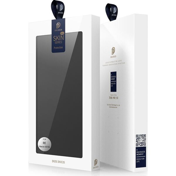 Dux Ducis Dux Ducis Skin Pro kabura etui pokrowiec z klapką Realme Narzo 50A czarny 11873643 6934913036150