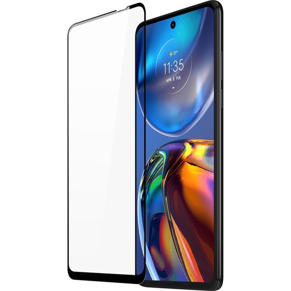 Dux Ducis Dux Ducis 10D Tempered Glass wytrzymałe szkło hartowane 9H na cały ekran z ramką Motorola Moto E32 czarny (case friendly) 11873649 6934913039786