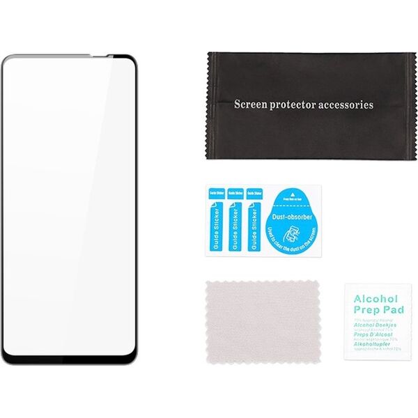 Dux Ducis Dux Ducis 10D Tempered Glass wytrzymałe szkło hartowane 9H na cały ekran z ramką Motorola Moto E32 czarny (case friendly) 11873649 6934913039786