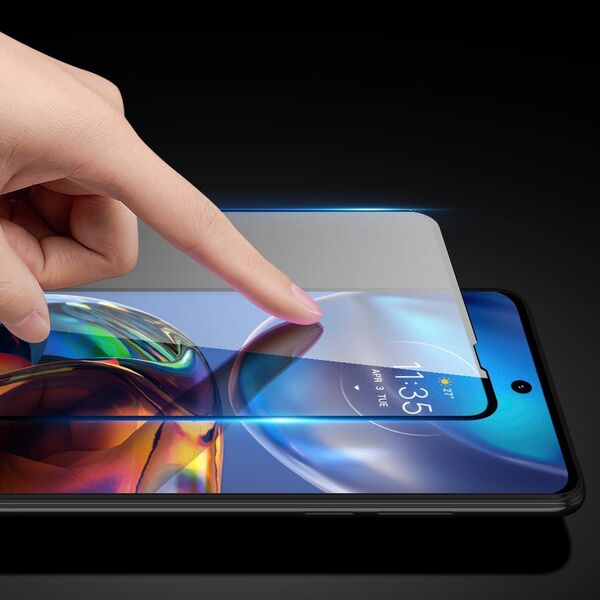 Dux Ducis Dux Ducis 10D Tempered Glass wytrzymałe szkło hartowane 9H na cały ekran z ramką Motorola Moto E32 czarny (case friendly) 11873649 6934913039786