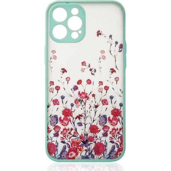 Hurtel Design Case Etui Iphone 12 Pro Max W Kwiaty Jasnoniebieski 11888470 9145576253731