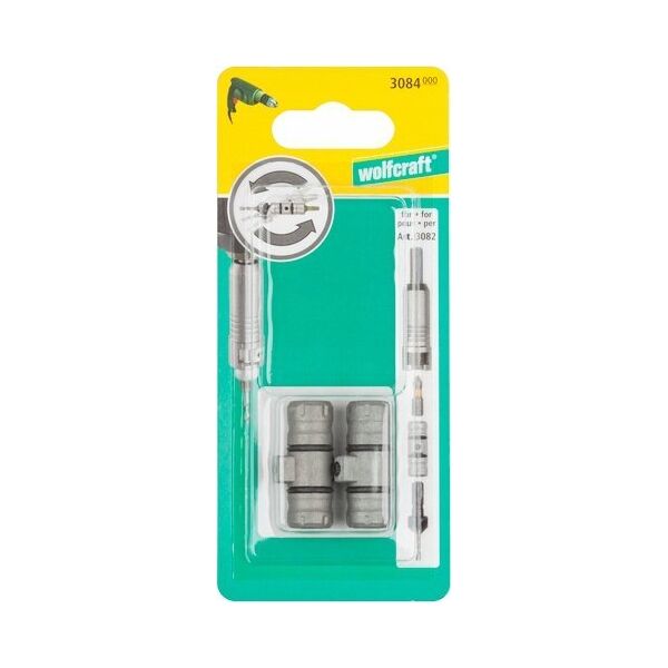 Wolfcraft FLIPBIT, dwa wymienne uchwyty Wolfcraft 11901185 4006885308404