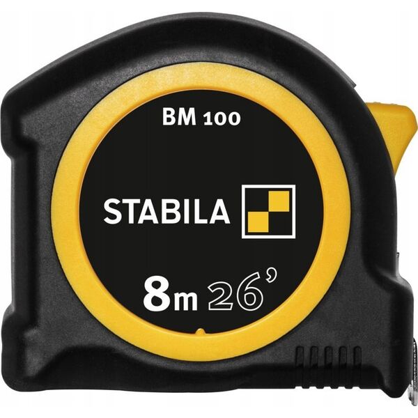 Stabila Miarka kieszonkowa BM100 Stabila 8m/26ft 11901237 4005069195809