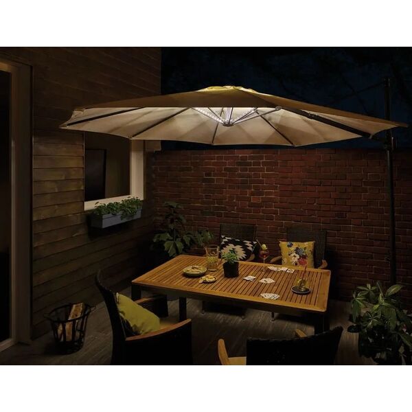 Paulmann Outdoor Mobile parasol light 3000K 4x0,4m 11901346 4000870942086