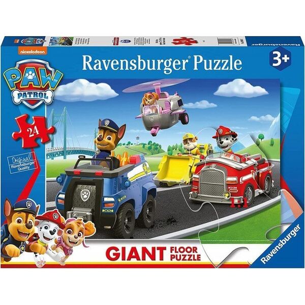 Ravensburger Puzzle 24el podłogowe PAW PATROL Psi Patrol Giant 030897 Ravensburger 11918347 4005556030897