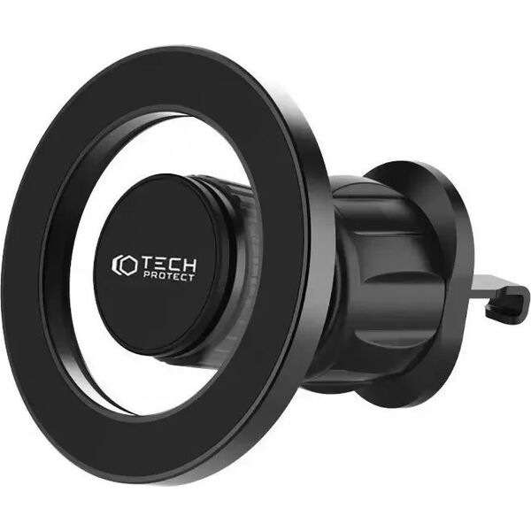4kom.pl Uchwyt samochodowy N51 magnetyczny MagSafe do kratki Car Mount Black 11951130 9589046925801