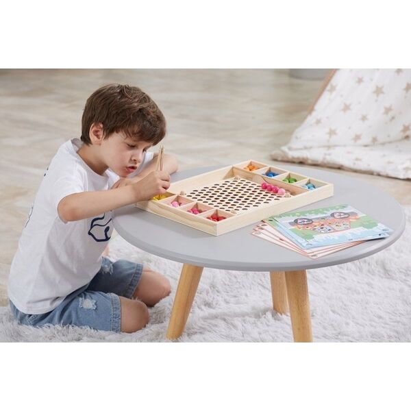 Viga Toys VIGA Drewniana Gra Kulki Złap i Dopasuj Układanka 11963672 6971608445743