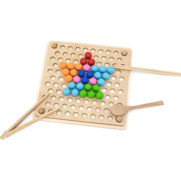 Viga Toys VIGA Drewniana Gra Kulki Złap i Dopasuj Układanka 11963672 6971608445743