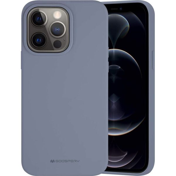 Goospery Etui Mercury Goospery Silicone do iPhone 14 Pro lawendowy 11967412 8809887823205