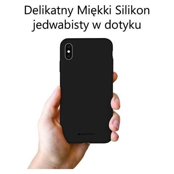 Mercury Etui Mercury Silicone do iPhone 14 Pro 6,1" czarny/black 11987135 8809887823175