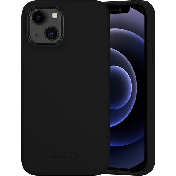 Mercury Etui Mercury Silicone do iPhone 14 Plus 6,7" czarny/black 11987142 8809887824394