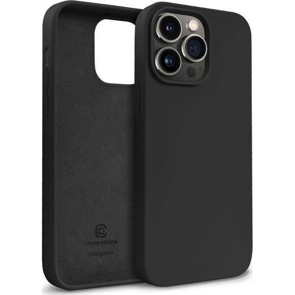 Crong Crong Color Cover - Etui iPhone 14 Pro (czarny) 12015796 5904310701778