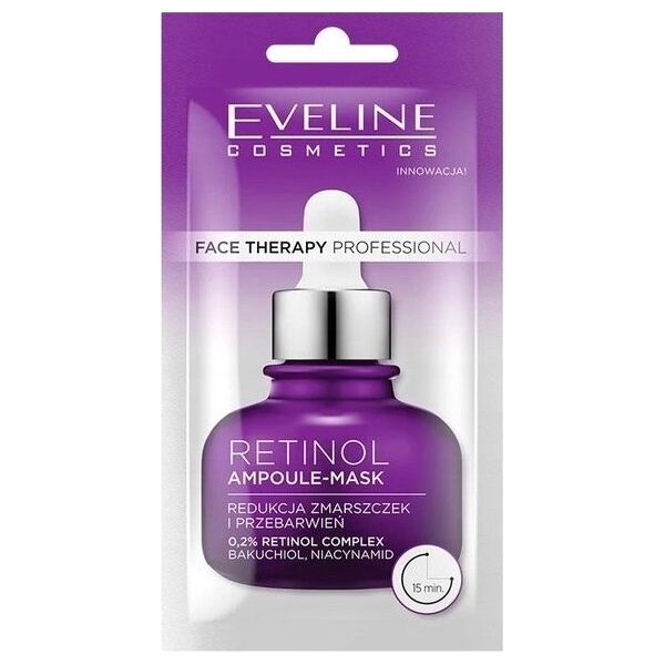 Eveline Eveline Face Therapy Professional Maska-ampułka Retinol 8ml 12015829 5903416047469