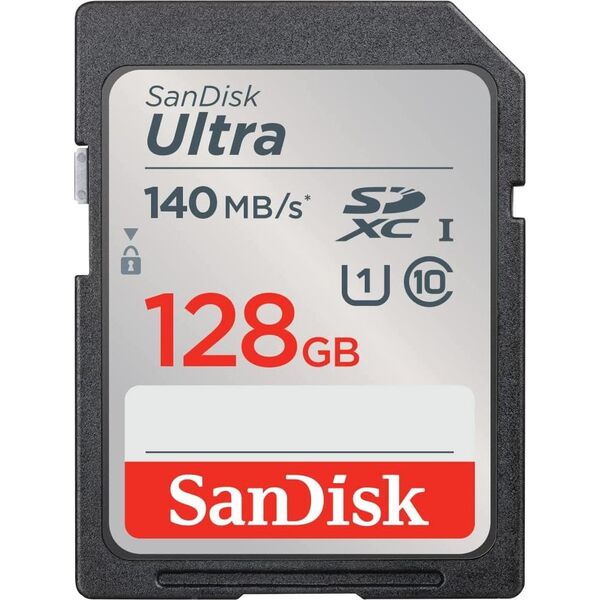 Karta SanDisk Ultra SDXC 128 GB Class 10 UHS-I/U1  (SDSDUNB-128G-GN6IN             ) 12100954 619659200190