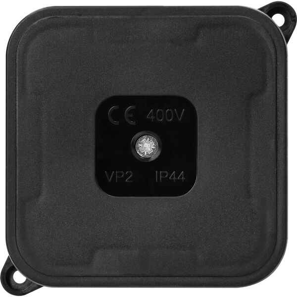 Orno Puszka n/t ECO, IP44, 400V, 4 dławnice gumowe, 85x85x35mm, czarna,OR-JB-13806/B 12136955 5904988901791