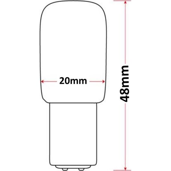 Rum-Lux ŻARÓWKA TRADYCYJNA DO MASZYNY DO SZYCIA 15W B15D 12175547 5905003004800