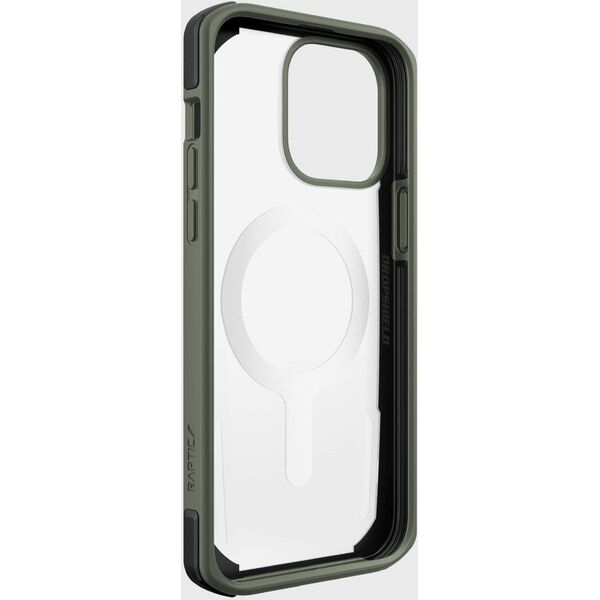 Raptic Secure Case etui iPhone 14 Pro Max z MagSafe pancerny pokrowiec zielony 12176230 6950941493550