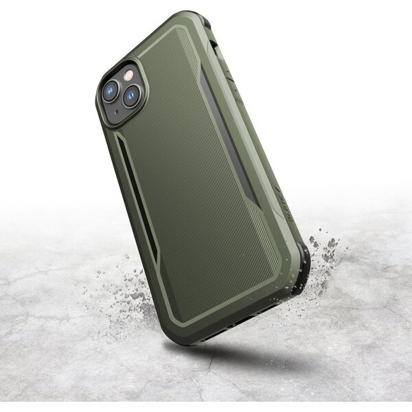 Raptic Fort Case etui iPhone 14 Plus z MagSafe pancerny pokrowiec zielony 12176251 6950941493628