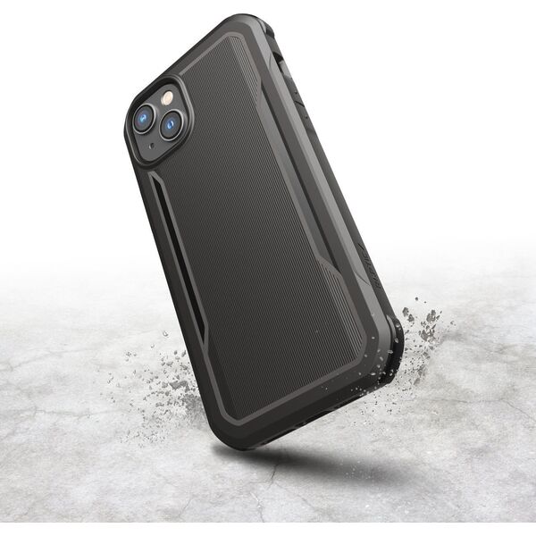 Raptic Fort Case etui iPhone 14 Pro z MagSafe pancerny pokrowiec czarny 12176252 6950941493604