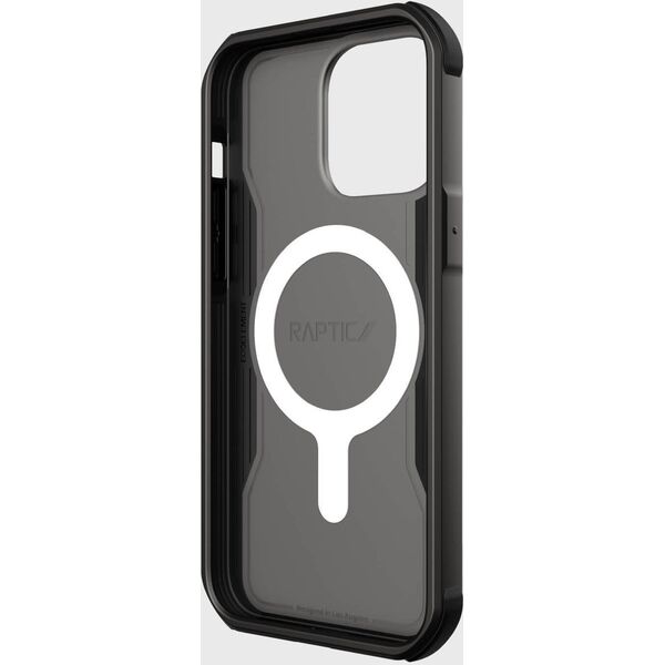 Raptic Fort Case etui iPhone 14 Pro z MagSafe pancerny pokrowiec czarny 12176252 6950941493604
