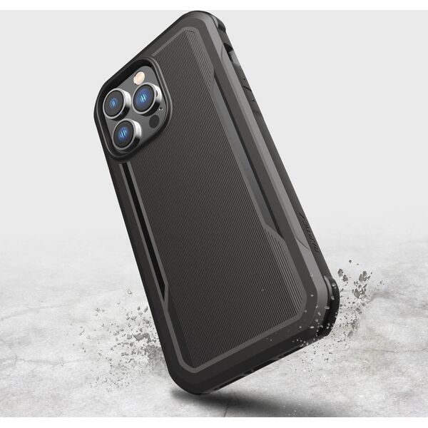 Raptic Fort Case etui iPhone 14 Pro z MagSafe pancerny pokrowiec czarny 12176252 6950941493604
