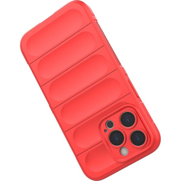 Hurtel Magic Shield Case etui do iPhone 13 Pro elastyczny pancerny pokrowiec czerwony 12176432 9145576258552