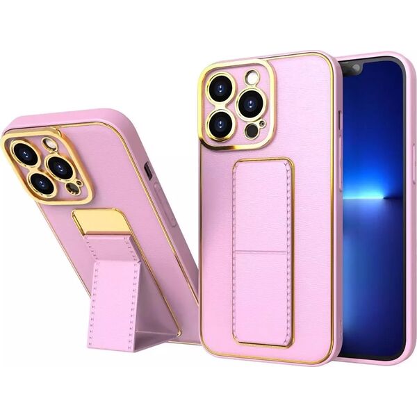 New Kickstand Case etui do iPhone 13 Pro Max z podstawką różowy 12176532 9145576259559