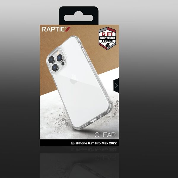 Raptic Clear Case etui iPhone 14 Pro Max pancerny pokrowiec przezroczysty 12178544 6950941495608