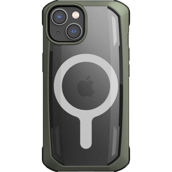 Raptic Secure Case etui iPhone 14 z MagSafe pancerny pokrowiec zielony 12178549 6950941493468