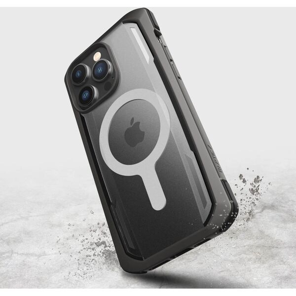 Raptic Secure Case etui iPhone 14 Pro z MagSafe pancerny pokrowiec czarny 12178550 6950941493475