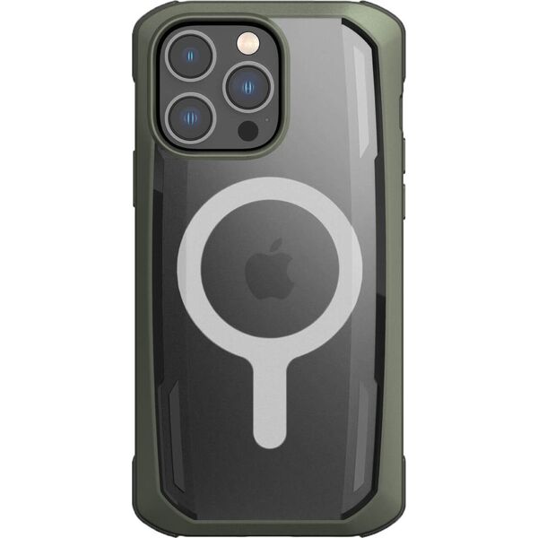 Raptic Secure Case etui iPhone 14 Pro z MagSafe pancerny pokrowiec zielony 12178552 6950941493499