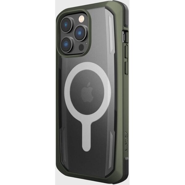 Raptic Secure Case etui iPhone 14 Pro z MagSafe pancerny pokrowiec zielony 12178552 6950941493499