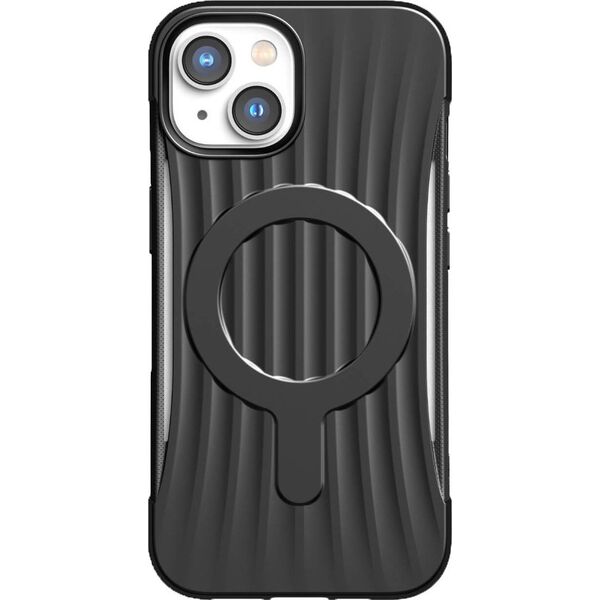 Raptic Clutch Built Case etui iPhone 14 z MagSafe pokrowiec plecki czarny 12178561 6950941493215