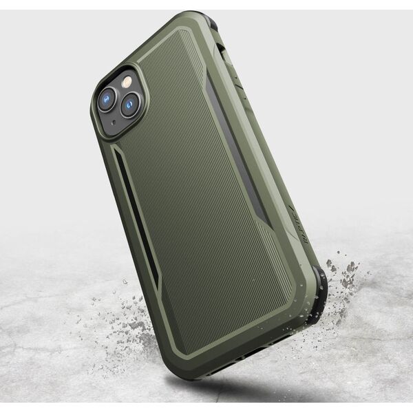 Raptic Fort Case etui iPhone 14 z MagSafe pancerny pokrowiec zielony 12178567 6950941493567