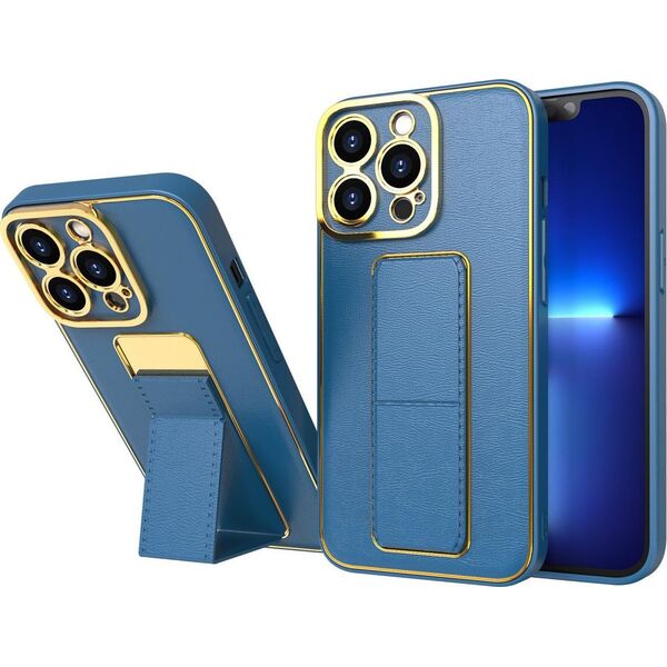 Hurtel New Kickstand Case etui do iPhone 13 Pro Max z podstawką niebieski 12179824 9145576259542