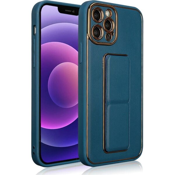 Hurtel New Kickstand Case etui do iPhone 12 z podstawką niebieski 12180204 9145576259849