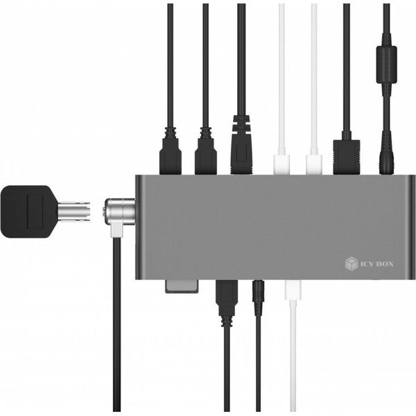 Stacja/replikator Icy Box Thunderbolt 4 (IB-DK8801-TB4) 12194752 4250078172710