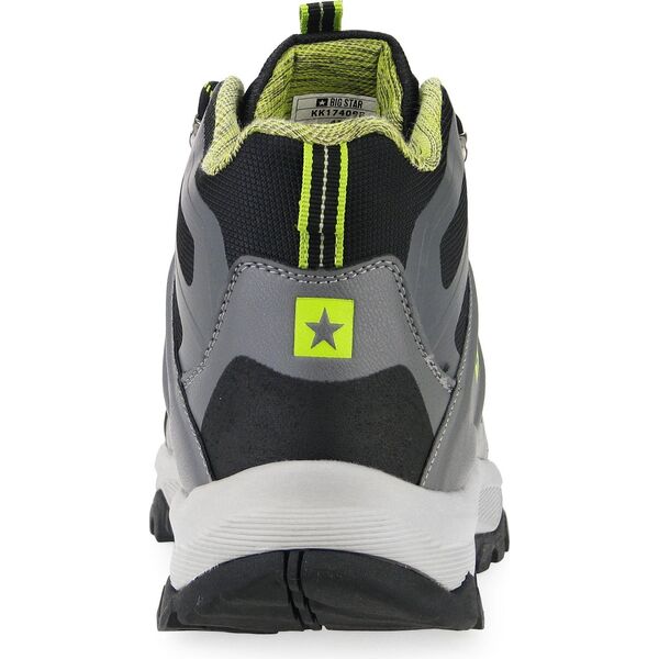 Buty trekkingowe męskie Big Star Big Star Trekking Shoes KK174098 szary 43 12241126 5900714579166