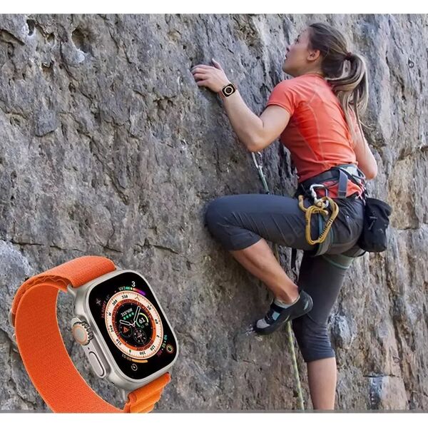 Tech-Protect TECH-PROTECT NYLON PRO APPLE WATCH 4 / 5 / 6 / 7 / 8 / SE / ULTRA (42 / 44 / 45 / 49 MM) BLACK 12278684 9490713928370