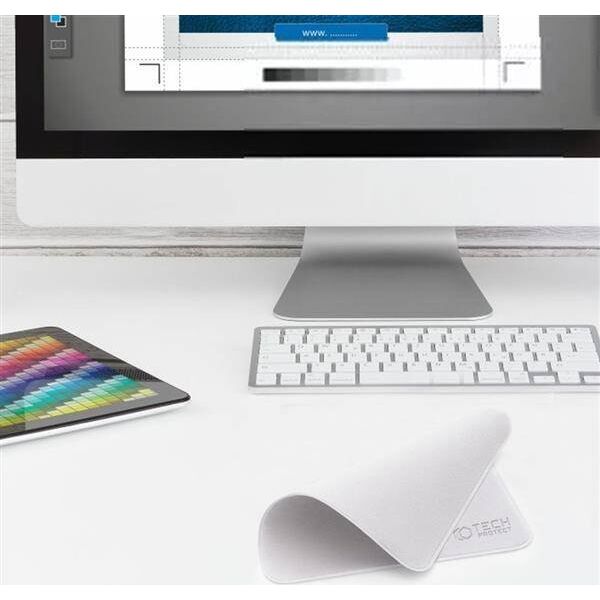 Tech-Protect ŚCIERECZKA DO EKRANÓW TECH-PROTECT POLISHING CLOTH 2-PACK GREY 12278738 9589046925689