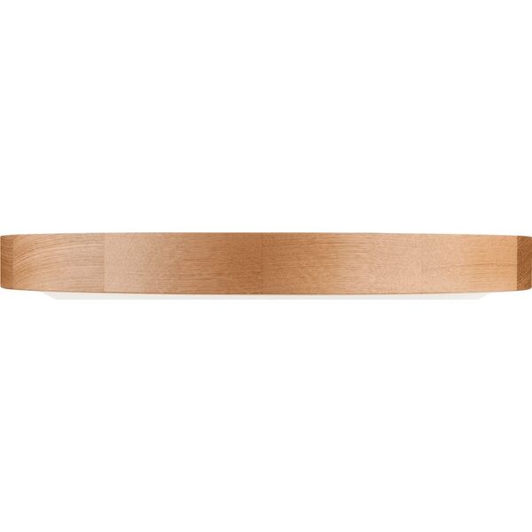 Lampa sufitowa Lamkur Plafon drewniany dębowy LED 3-punktowy wypukły 47cm 12287194 5907687441308