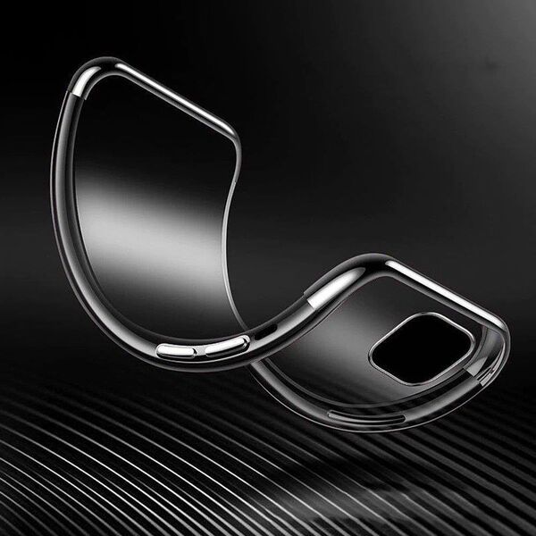 Hurtel Clear Color case żelowy pokrowiec etui z metaliczną ramką Samsung Galaxy S22+ (S22 Plus) czerwony 12294329 9145576264485