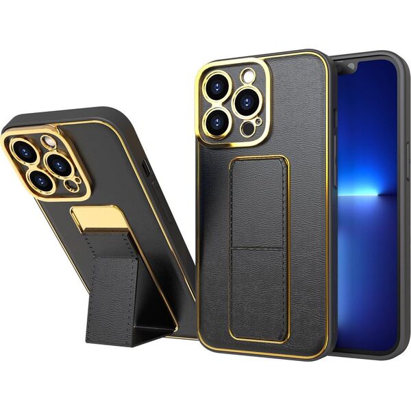 Hurtel New Kickstand Case etui do iPhone 13 Pro z podstawką czarny 12294491 9145576259504