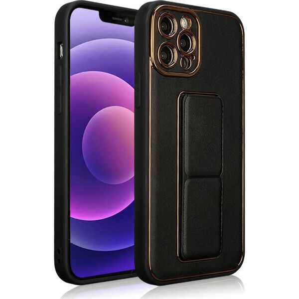 Hurtel New Kickstand Case etui do iPhone 13 Pro z podstawką czarny 12294491 9145576259504