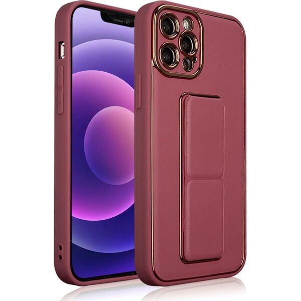 Hurtel New Kickstand Case etui do Samsung Galaxy A12 5G z podstawką czerwony 12294493 9145576259719